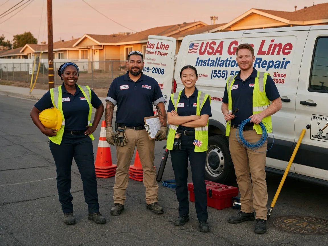 Gas Line Installation company in Moreauville, LA